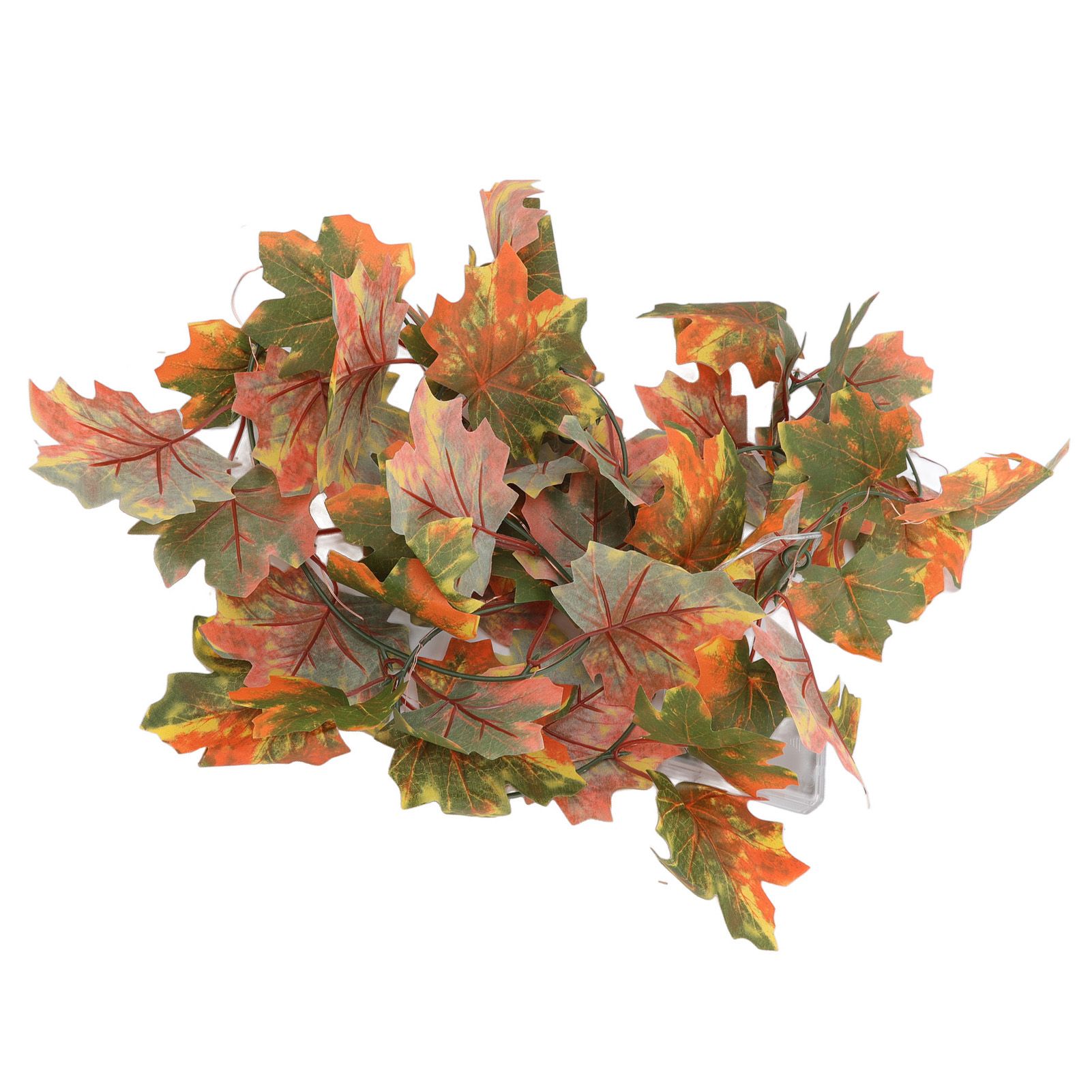 LED Maple Leaves String Light Plastic 2.2m 20LEDs Warm Light Autumn Decoration view 9