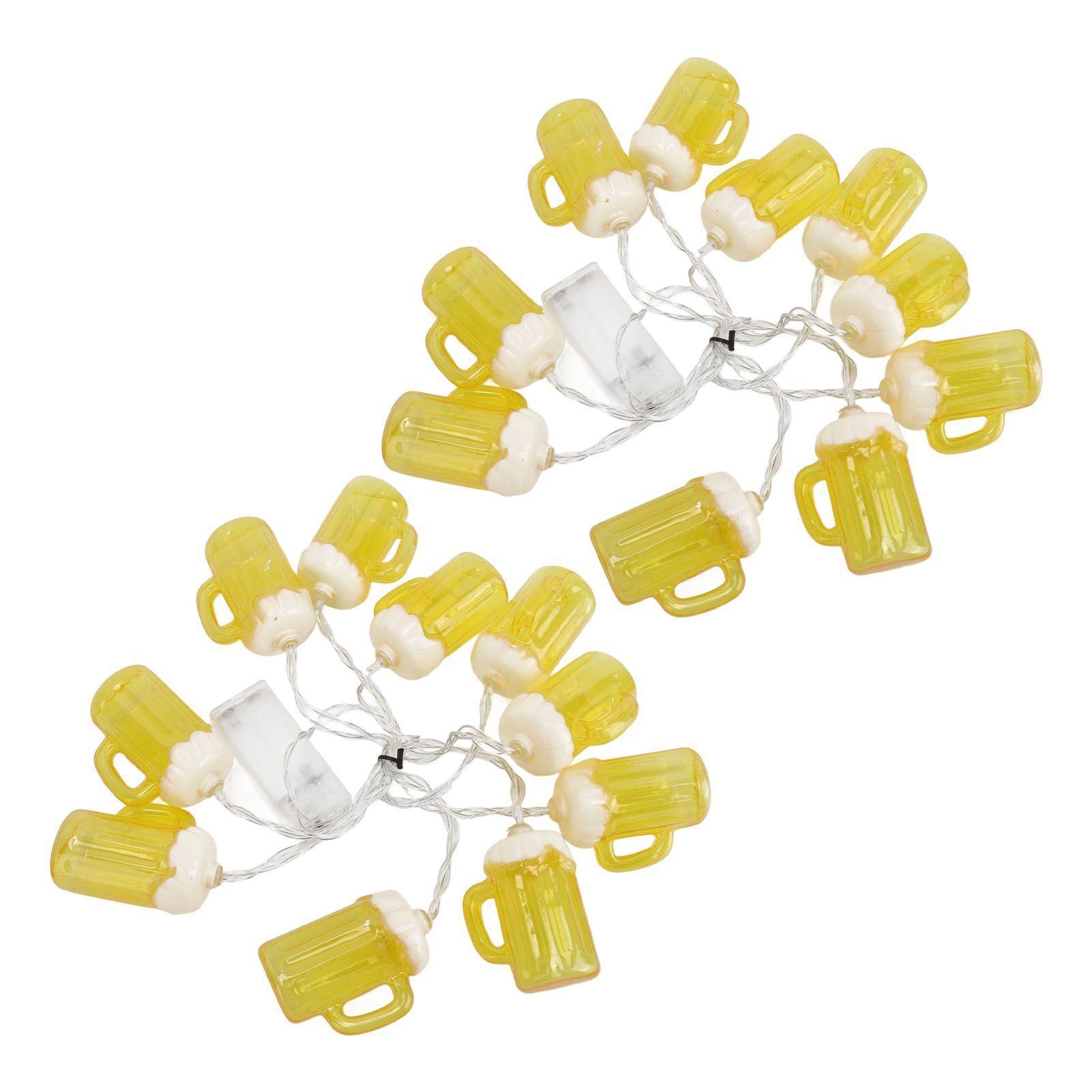 2pcs Beer String Lights 6.5ft 10LED Holiday Party Decorative String Lights for view 4