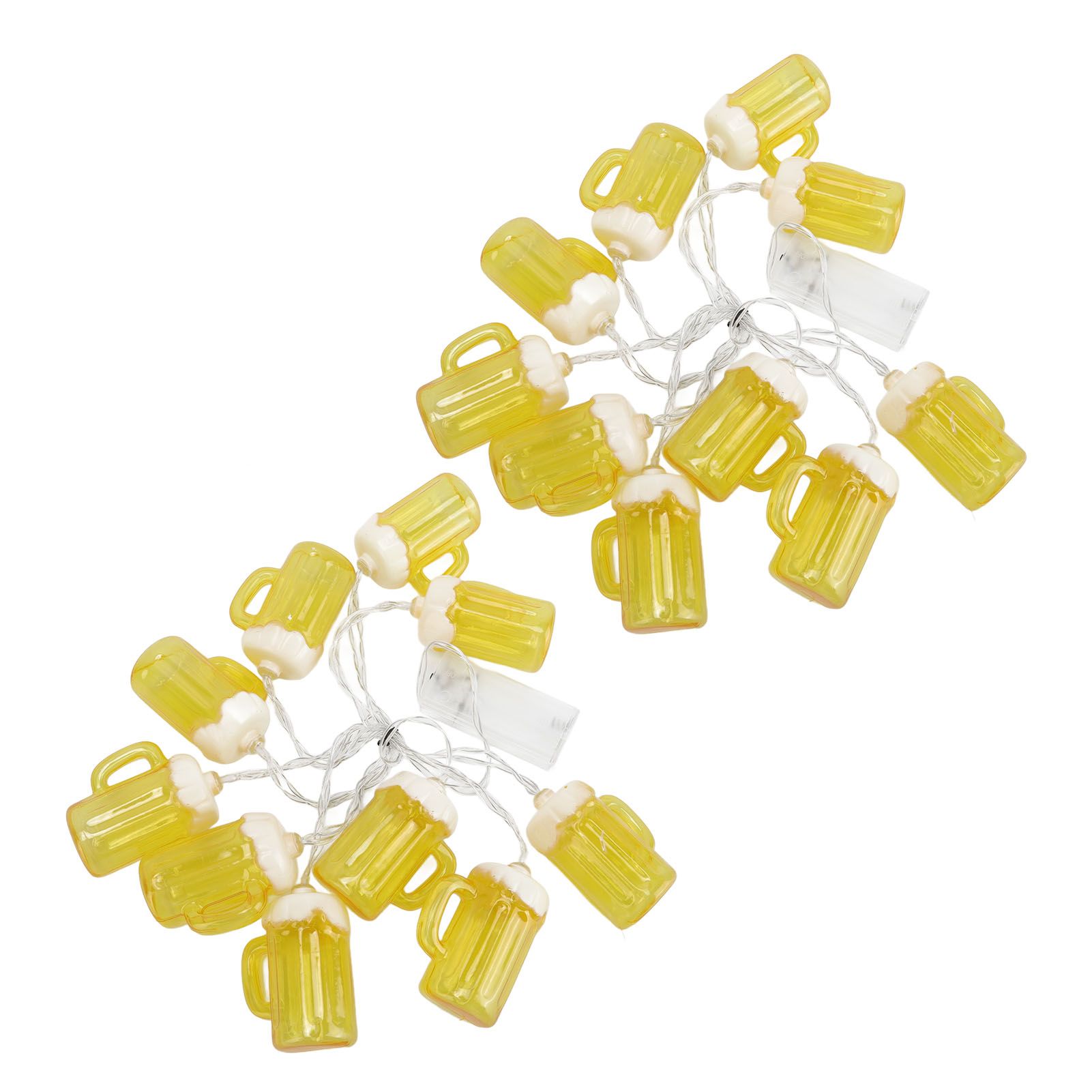 2pcs Beer String Lights 6.5ft 10LED Holiday Party Decorative String Lights for view 8