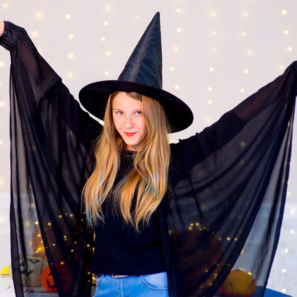 Halloween Witch Hat Halloween Witch Costume Accessory for Halloween Party Favor view 7
