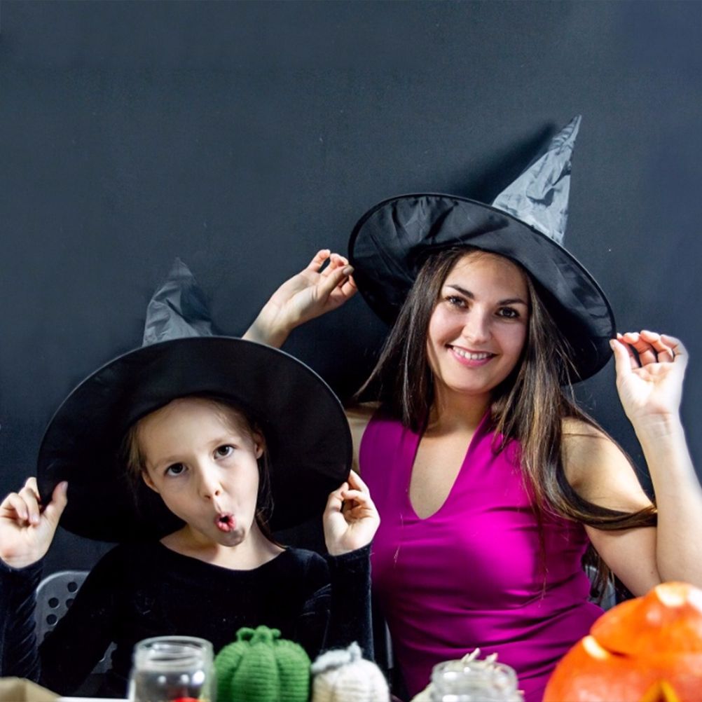 Halloween Witch Hat Halloween Witch Costume Accessory for Halloween Party Favor view 8