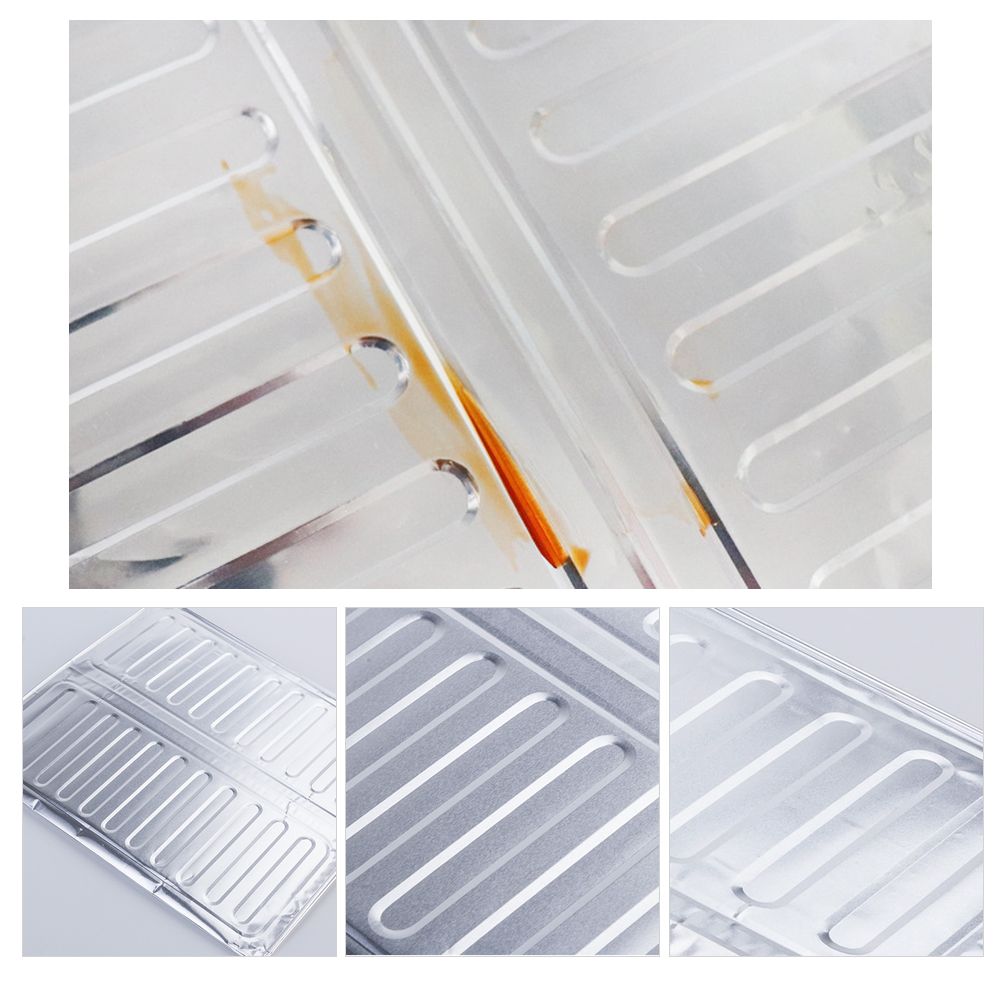 3 Sided Splatter Guard Kitchen Splatter Shield Foldable Oil Proof Plate Board view 8