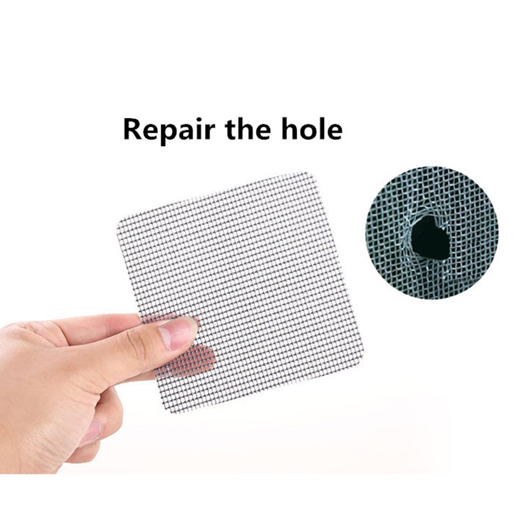 Screen Door Repair Stickers Home Curtains Fill Hole Network Window Screens view 6