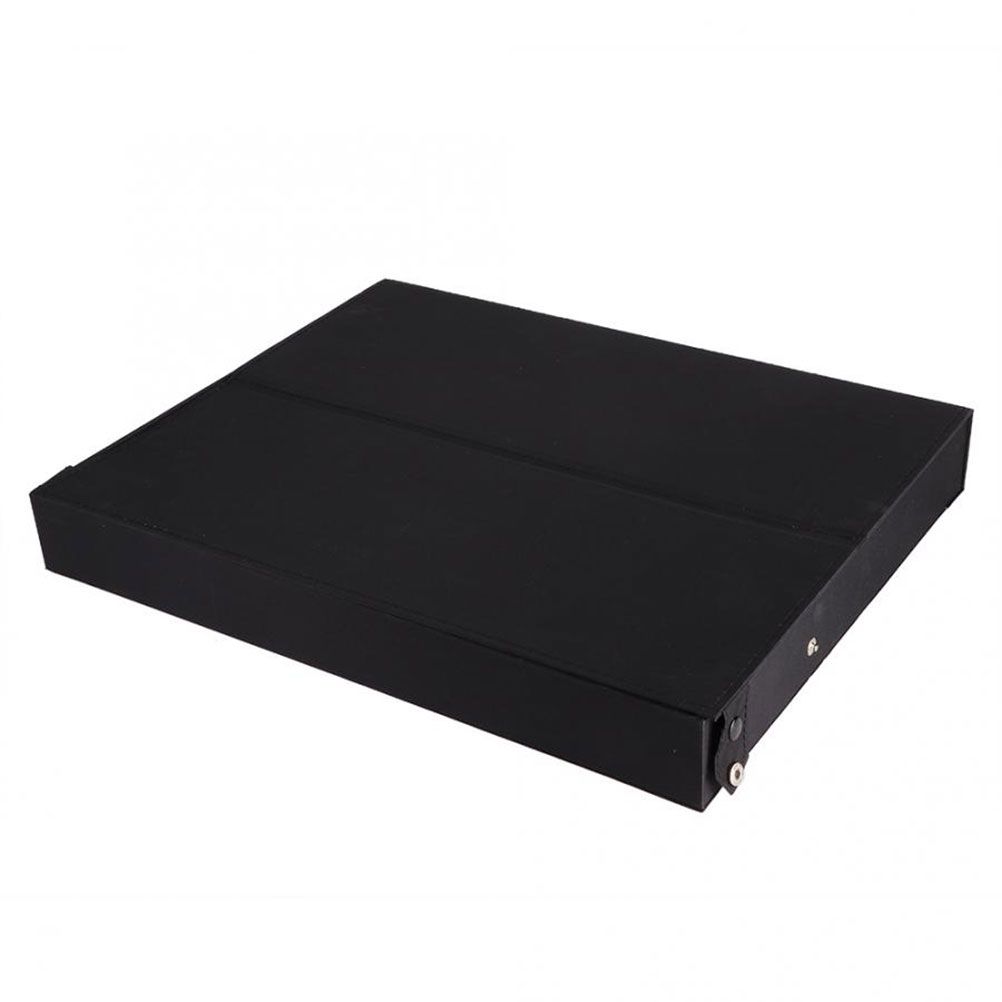 18 Grids PU Leather Eyeglass Glass Display Storage Cases Folding Cover view 7