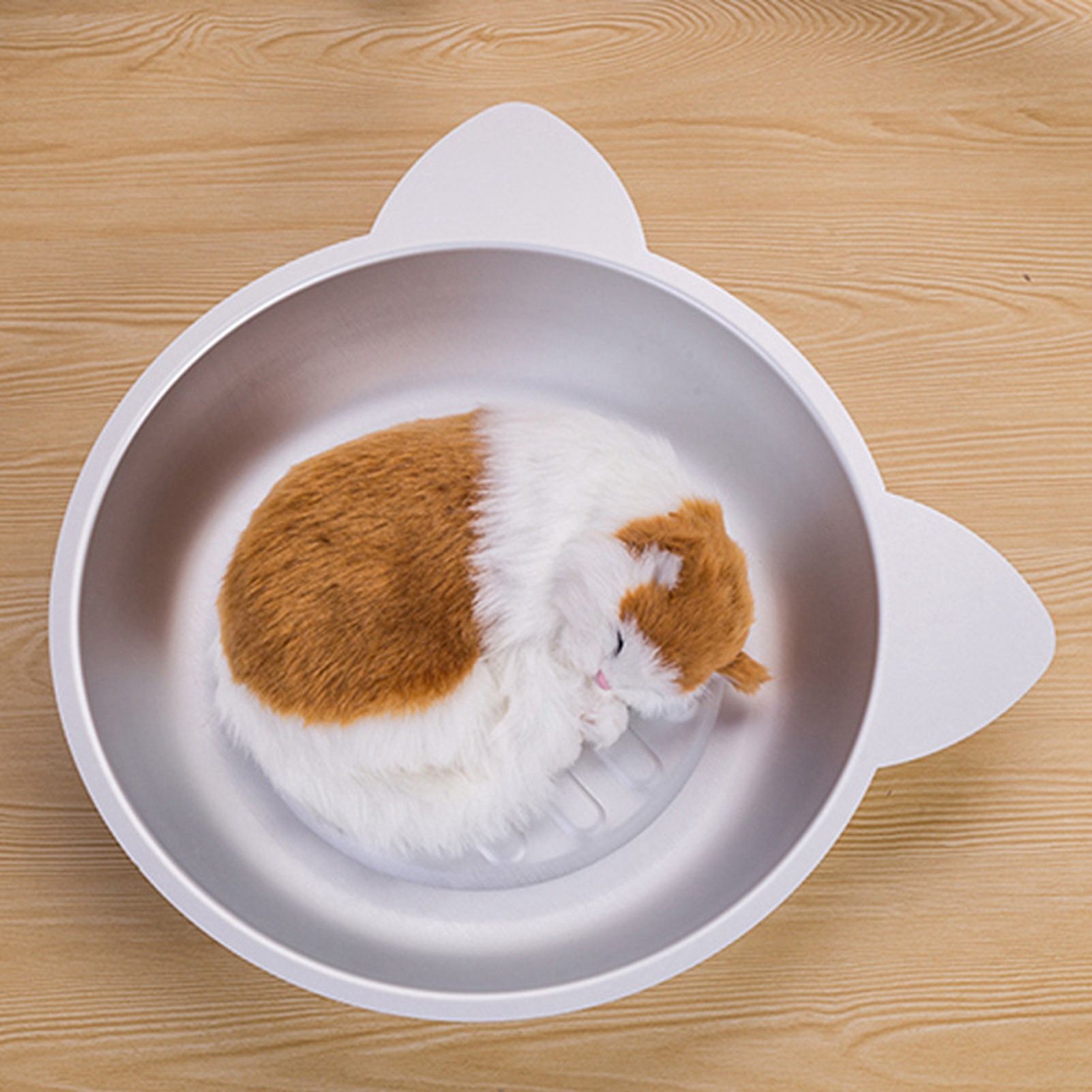 Cat Aluminum Nest Pet Aluminum Cooling Basin Summer Ice Bed for Cat view 7