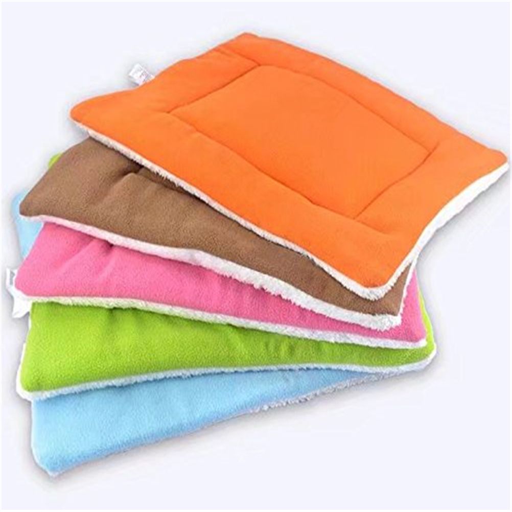 Random Color Cute Cozy Pet Dog Soft Bed Mat Plush 45*35cm Soft Dog Bed Pet view 6