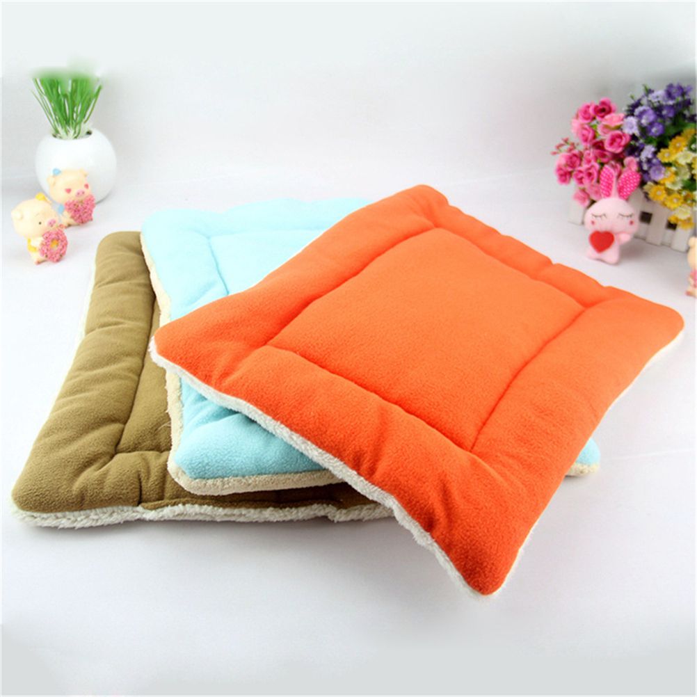 Random Color Cute Cozy Pet Dog Soft Bed Mat Plush 45*35cm Soft Dog Bed Pet view 9