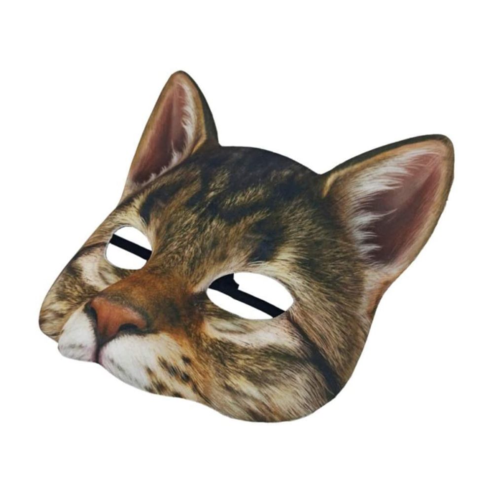 Halloween Carnival Cat Mask Masquerade Party Dance Required Cosplay Costume view 2