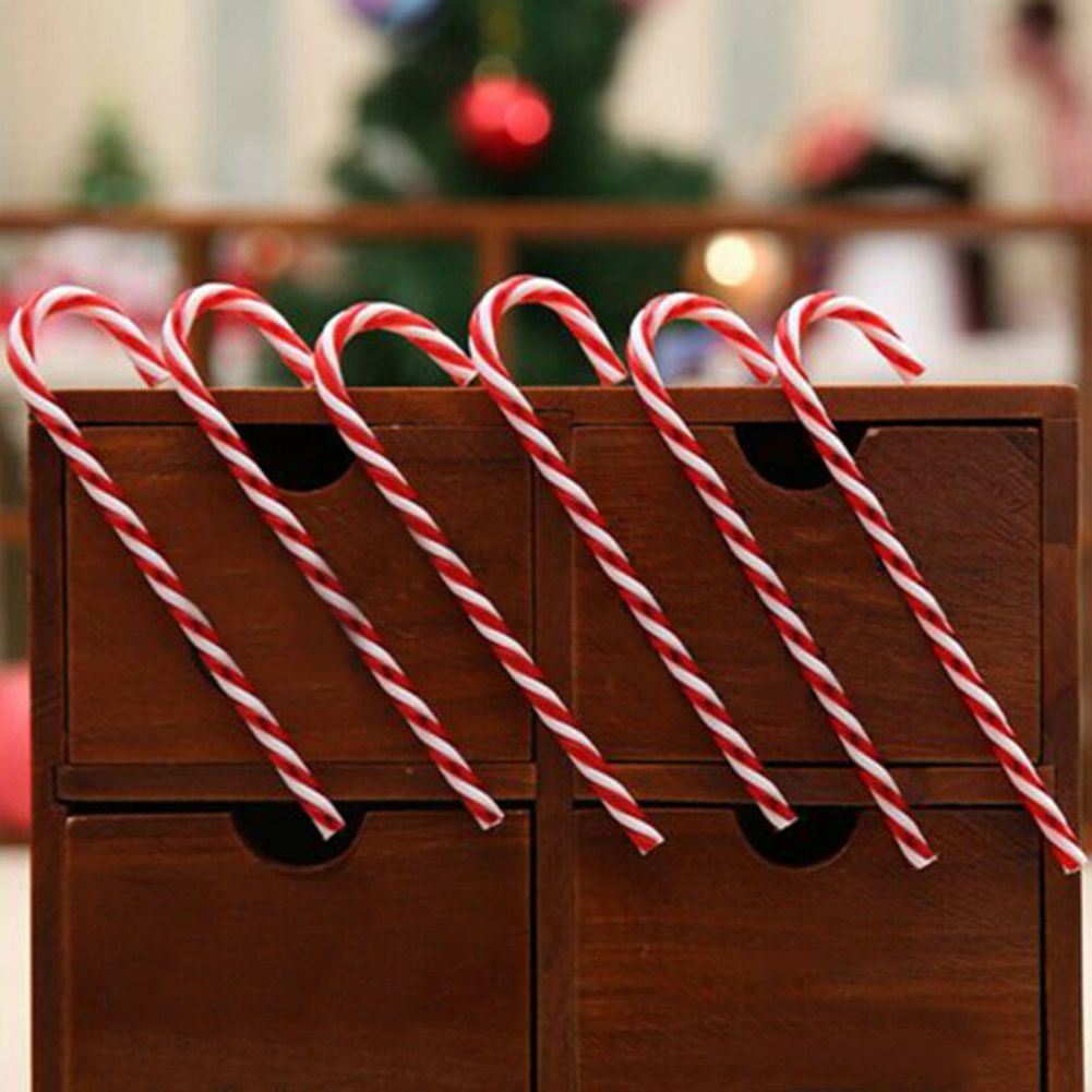 12Pcs 15cm Christmas Candy Canes Xmas Tree Hanging Ornaments Decoration view 4