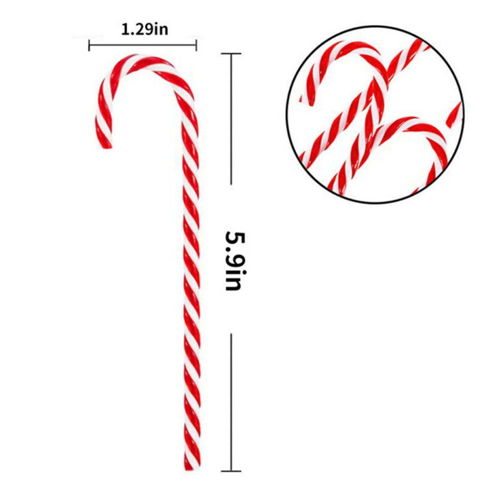 12Pcs 15cm Christmas Candy Canes Xmas Tree Hanging Ornaments Decoration view 5