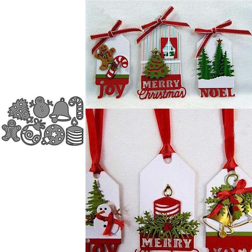 Christmas Carbon Steel Cutting Dies Craft Die Cuts for Card Making and view 4