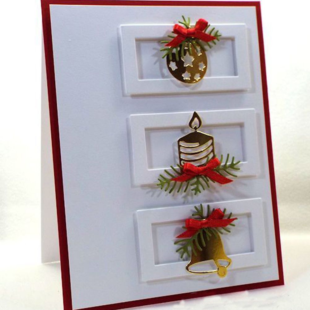 Christmas Carbon Steel Cutting Dies Craft Die Cuts for Card Making and view 7