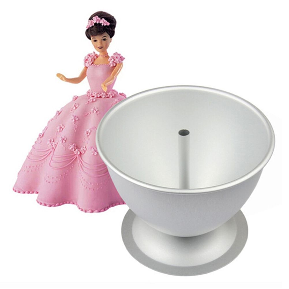 8 Inch Cake Mold Decorative Semicircle Princess Doll Dress Cake Pan Cake view 4