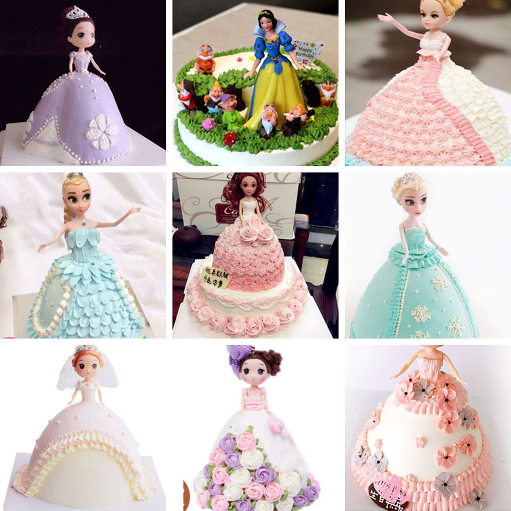 8 Inch Cake Mold Decorative Semicircle Princess Doll Dress Cake Pan Cake view 6