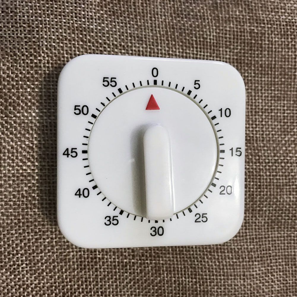 Mini Mechanical Timer 1Hr/60Min Game Count Down Counter Alarm Kitchen Cooking Tool view 3