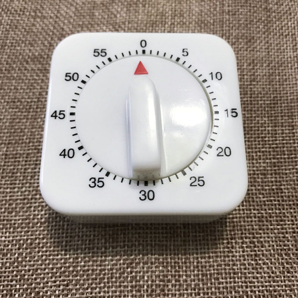 Mini Mechanical Timer 1Hr/60Min Game Count Down Counter Alarm Kitchen Cooking Tool view 5