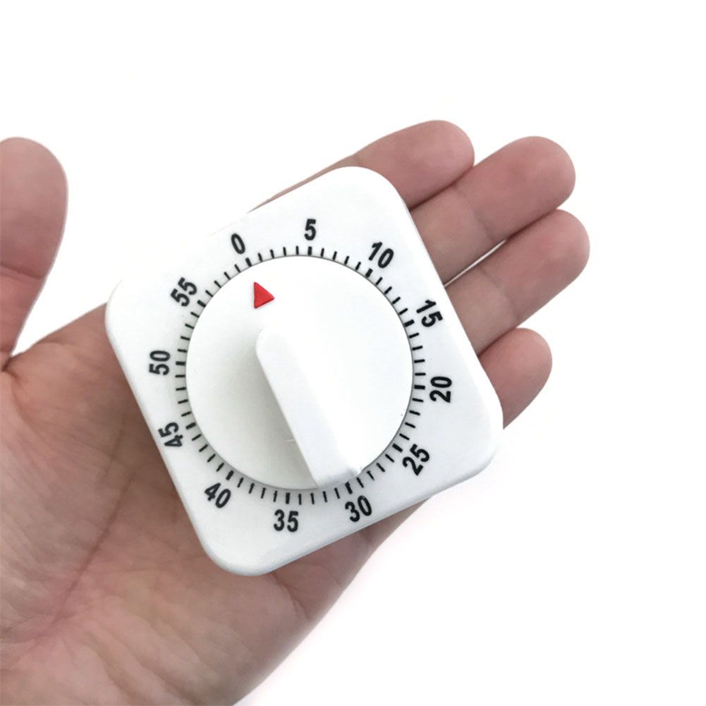 Mini Mechanical Timer 1Hr/60Min Game Count Down Counter Alarm Kitchen Cooking Tool view 7
