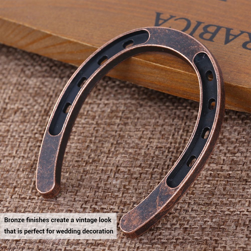 Lucky Horseshoe with Kraft Tags Rustic Horseshoe Favors Wedding Party Favors view 3