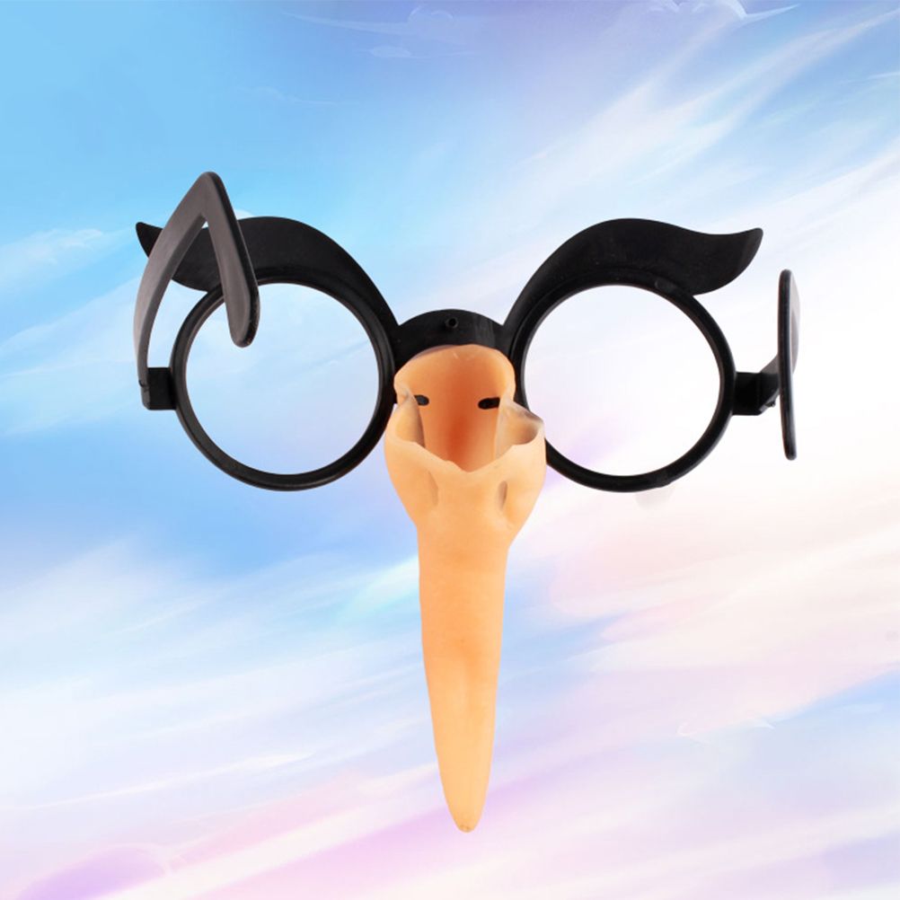 Halloween Party Glasses Witch Nose Glasses Fancy Dress Funny Eye Glass Frame view 5