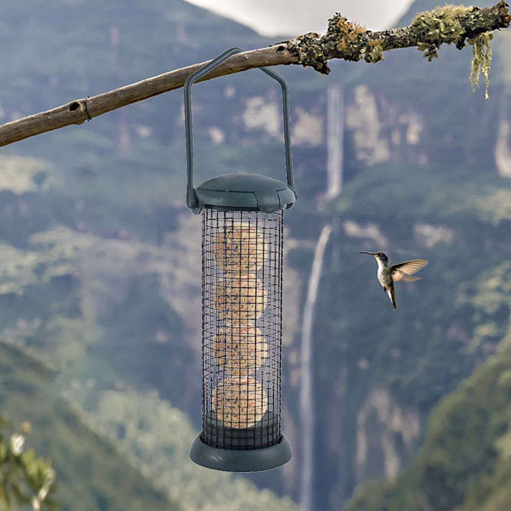 Outdoor Bird Feeder Fat Ball Food Dispenser Wild Bird Hanging Feeder view 8