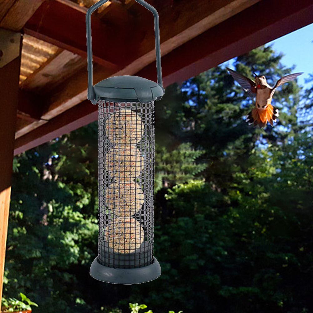 Outdoor Bird Feeder Fat Ball Food Dispenser Wild Bird Hanging Feeder view 9
