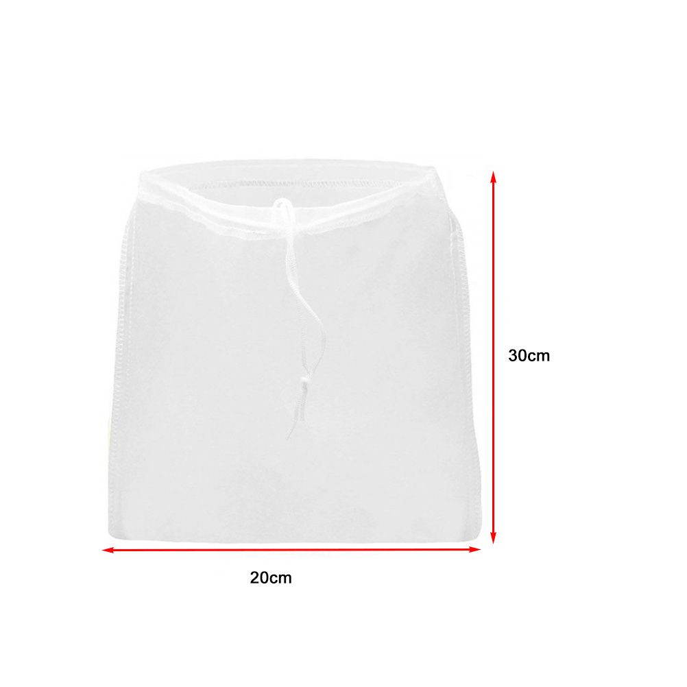 100 Grit Nylon Mesh Filter Bag Tea Fruit Juice Coffee Wine Nylon Mesh Net view 2