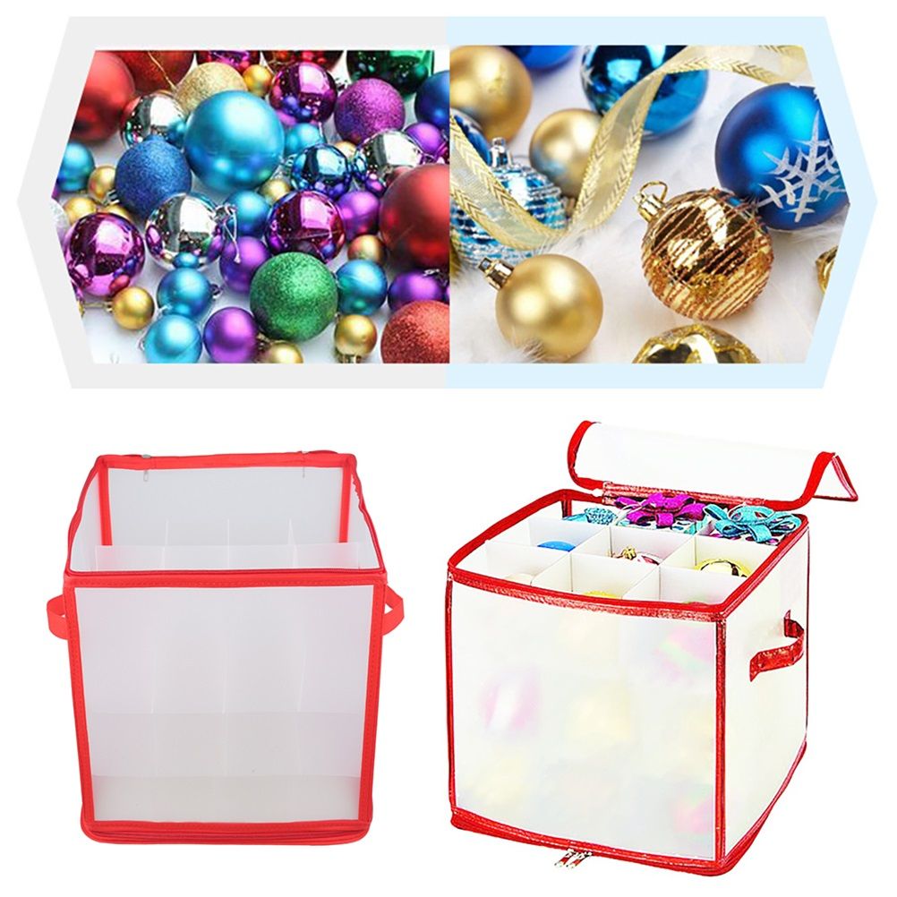 Transparent Storage Organizer Case for Storing Xmas LED Lights Garlands view 5