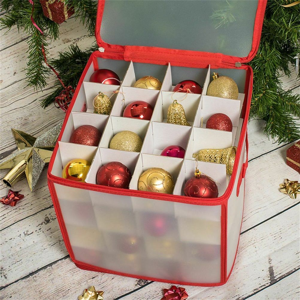 Transparent Storage Organizer Case for Storing Xmas LED Lights Garlands view 6