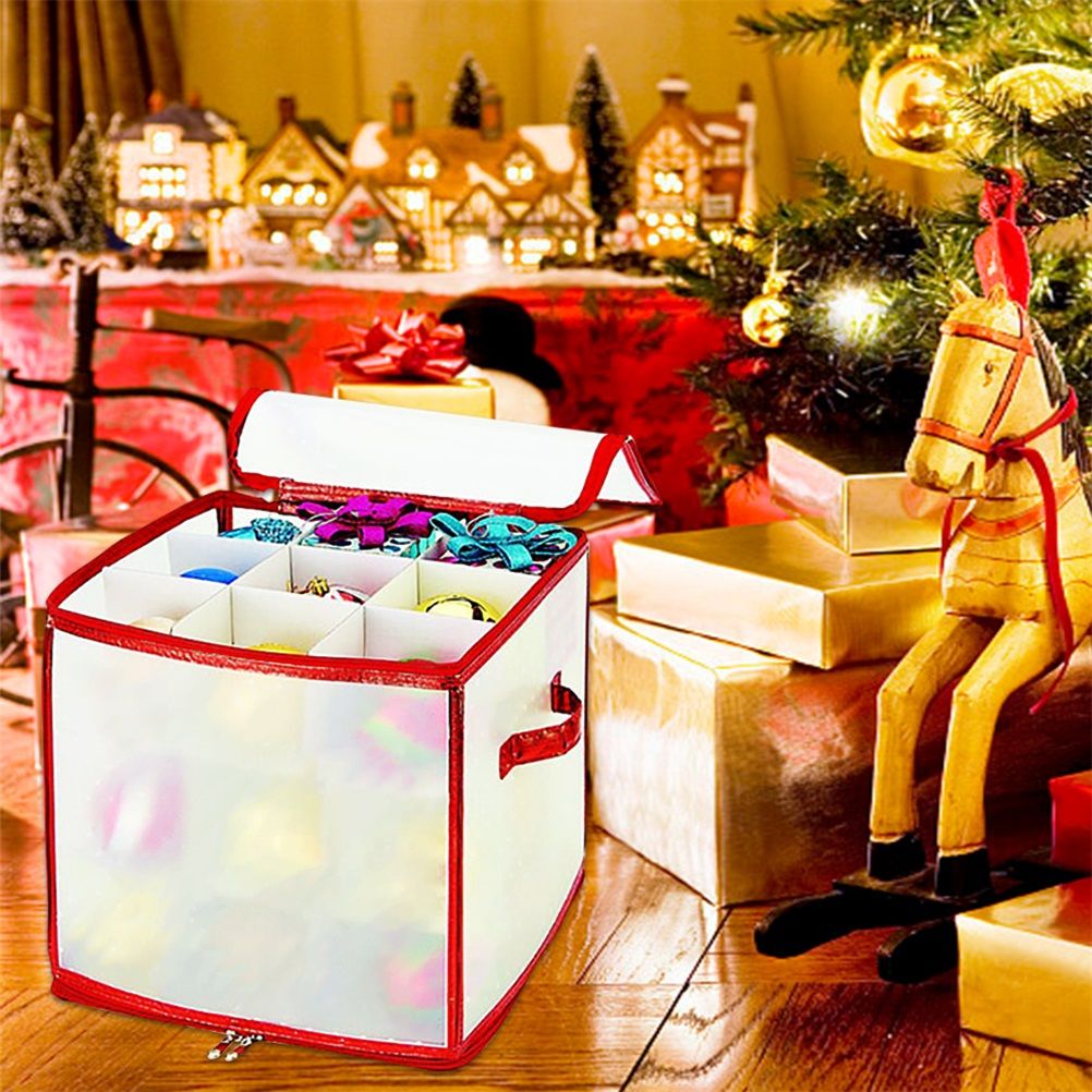 Transparent Storage Organizer Case for Storing Xmas LED Lights Garlands view 7