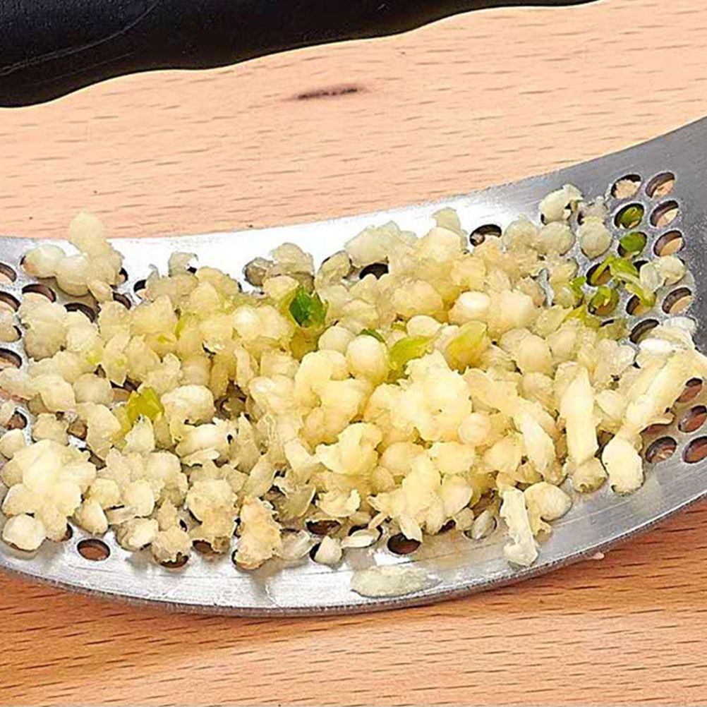 Garlic Press Stainless Steel 2 In 1 Garlic Cutter and Bottle Opener Manual view 5
