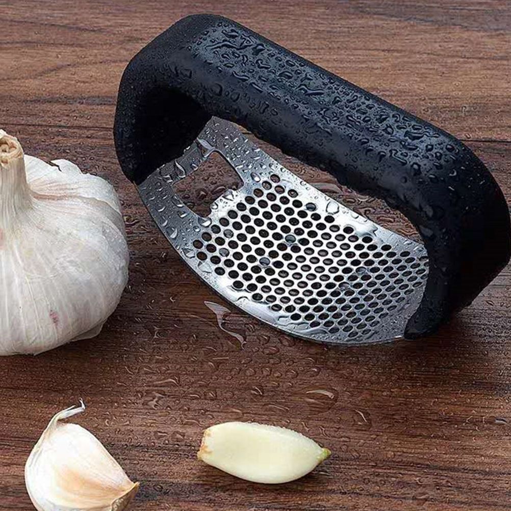 Garlic Press Stainless Steel 2 In 1 Garlic Cutter and Bottle Opener Manual view 6