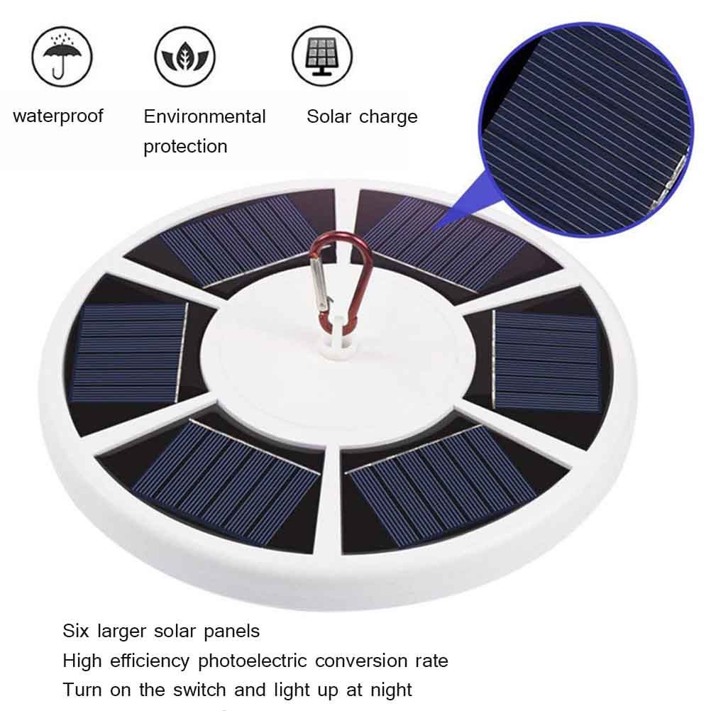 42LED Solar Flag Pole Light Flagpole Solar Light for Flag Pole Topper view 6