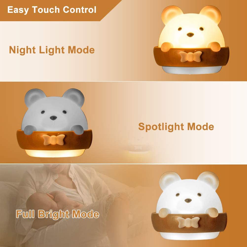 Punch Free LED Night Light Remote Control Night Light Eye Protection Kids view 6