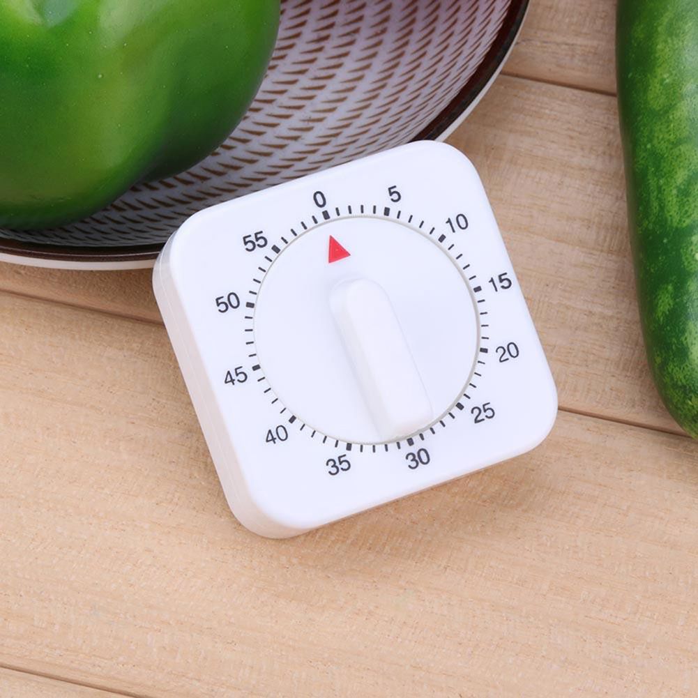 60 Minutes Timer Kitchen Timer Reminder Convenient Countdown Timer Mechanical view 3