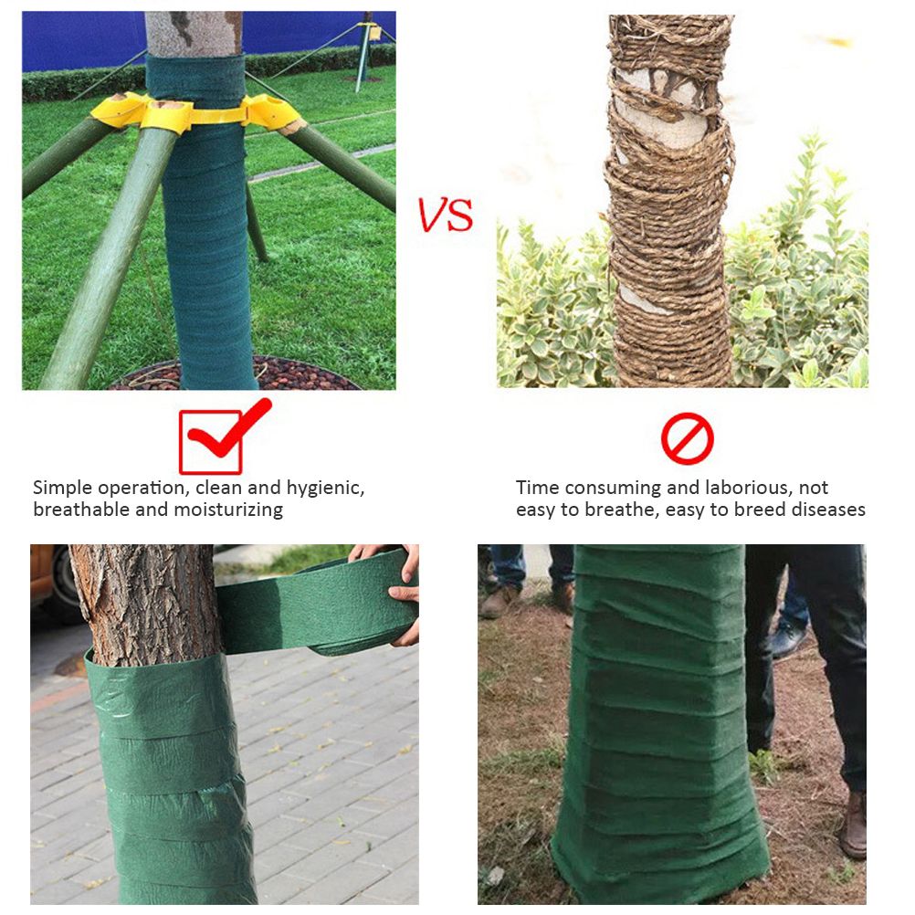 Tree Wrap Breathable Fabric Tree Protector Winter Tree Guards Tree Protective Wrap view 3