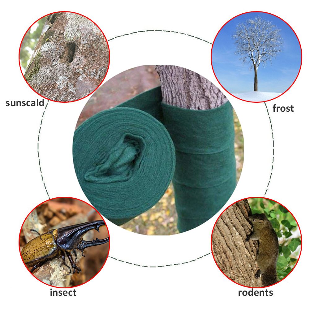 Tree Wrap Breathable Fabric Tree Protector Winter Tree Guards Tree Protective Wrap view 6