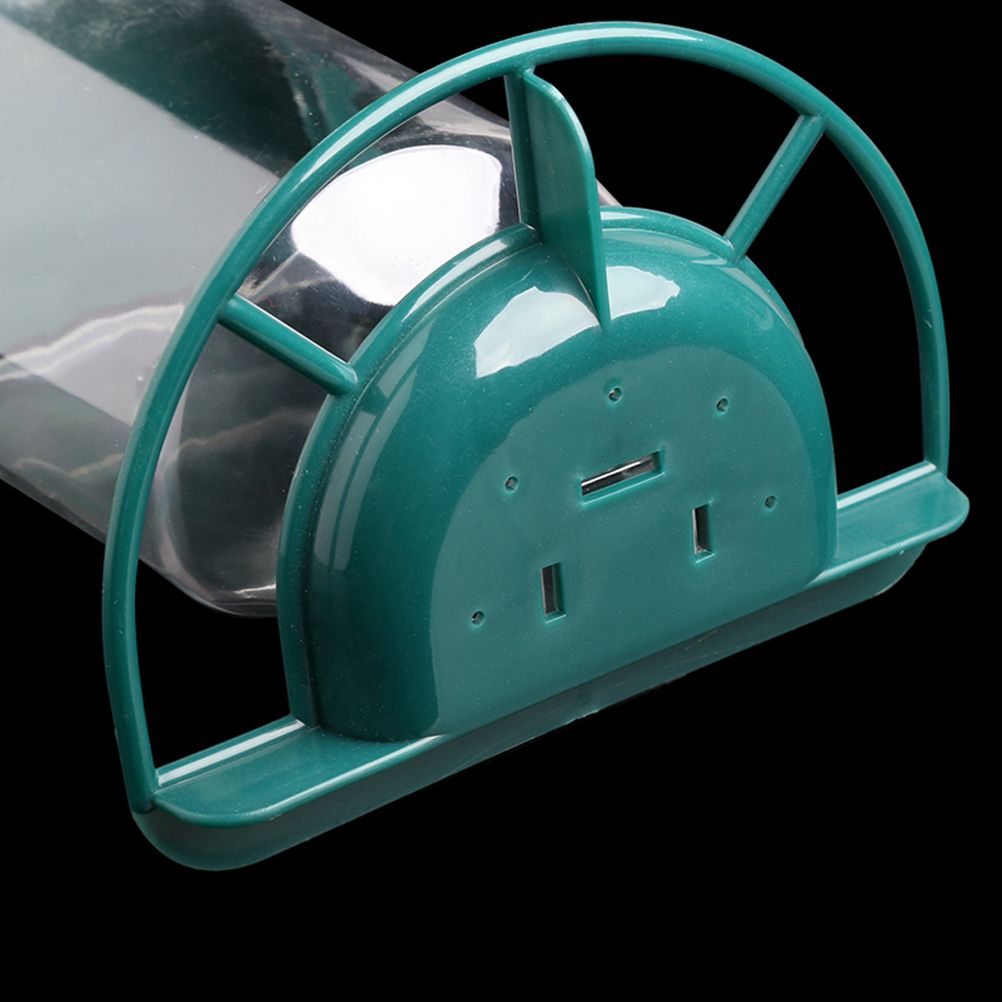 Transparent Bird Feeder Automatic Plastic Bird Feeder with Suction Cups view 4