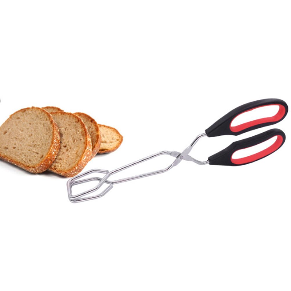 3PCS Scissor Tongs 12Inch/ 11Inch/ 9Inch Barbecue Scissor Tong Stainless Steel view 7