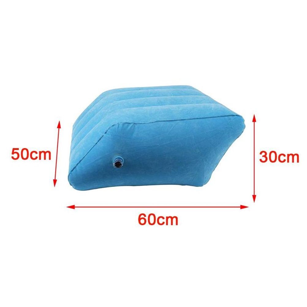 Inflatable Foot Rest Pillow Leg Knee Support Cushion Wedge Pillow for Office view 2