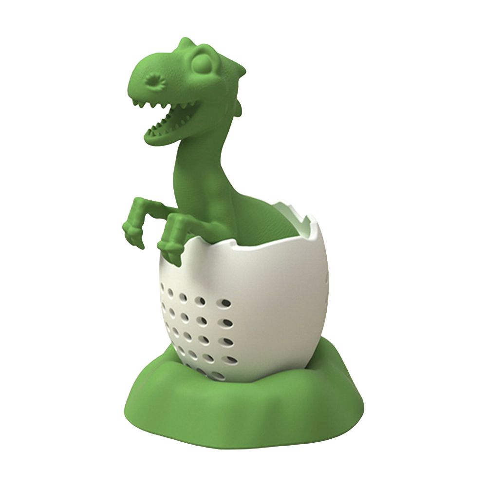 Dinosaurs Shaped Tea Filter Silicone Tea Infuser Heat Resistant Lovely Baby