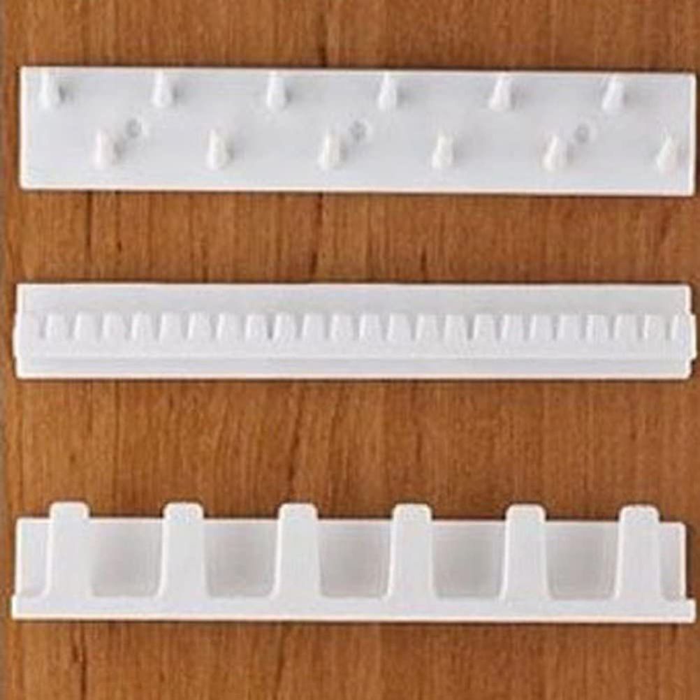 9Pcs/Set Hanging Jewelry Rack Self Adhesive Jewelry Hook Wall Hanger for view 2