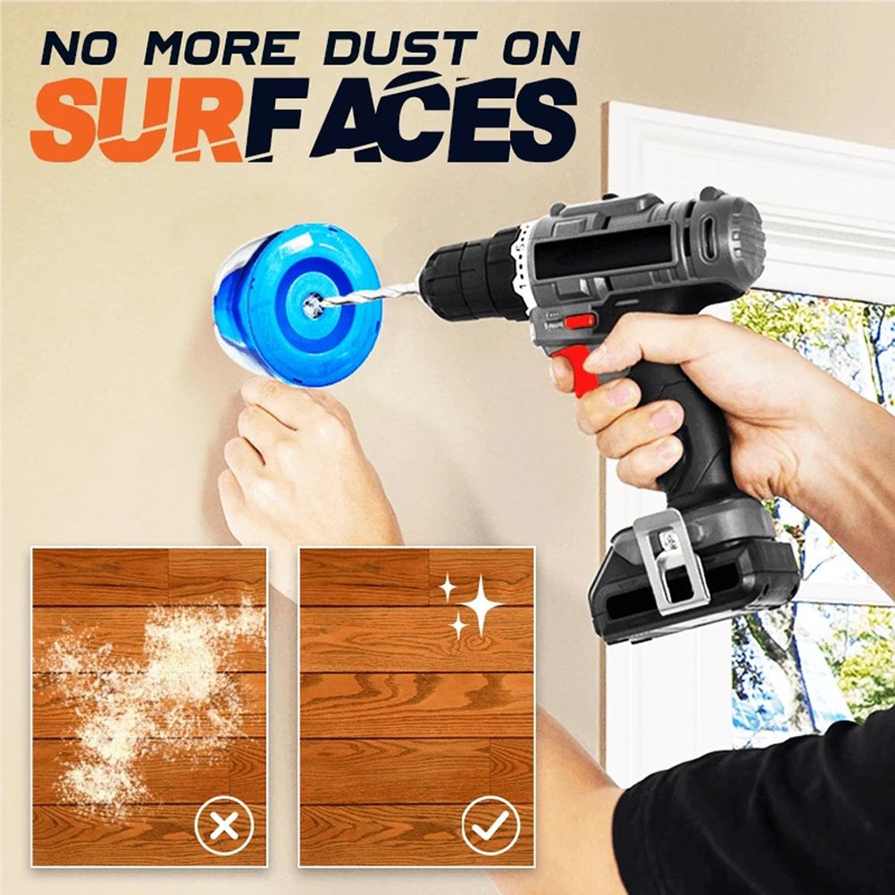 Electric Drill Dust Cover Case Must Have Accessory Drill Dust Collector for Home view 3