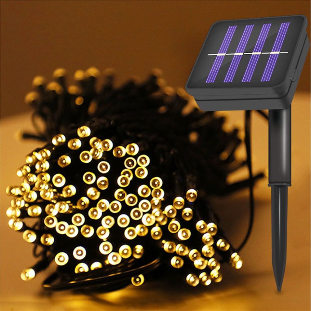 22M 200LEDs Solar String Light Waterproof Solar String Lights Outdoor Garden view 4