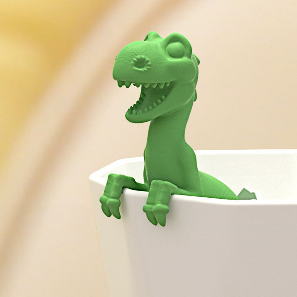 Dinosaur Shaped Tea Filter Silicone Tea Infuser Reusable Tea Bag Strainer view 4
