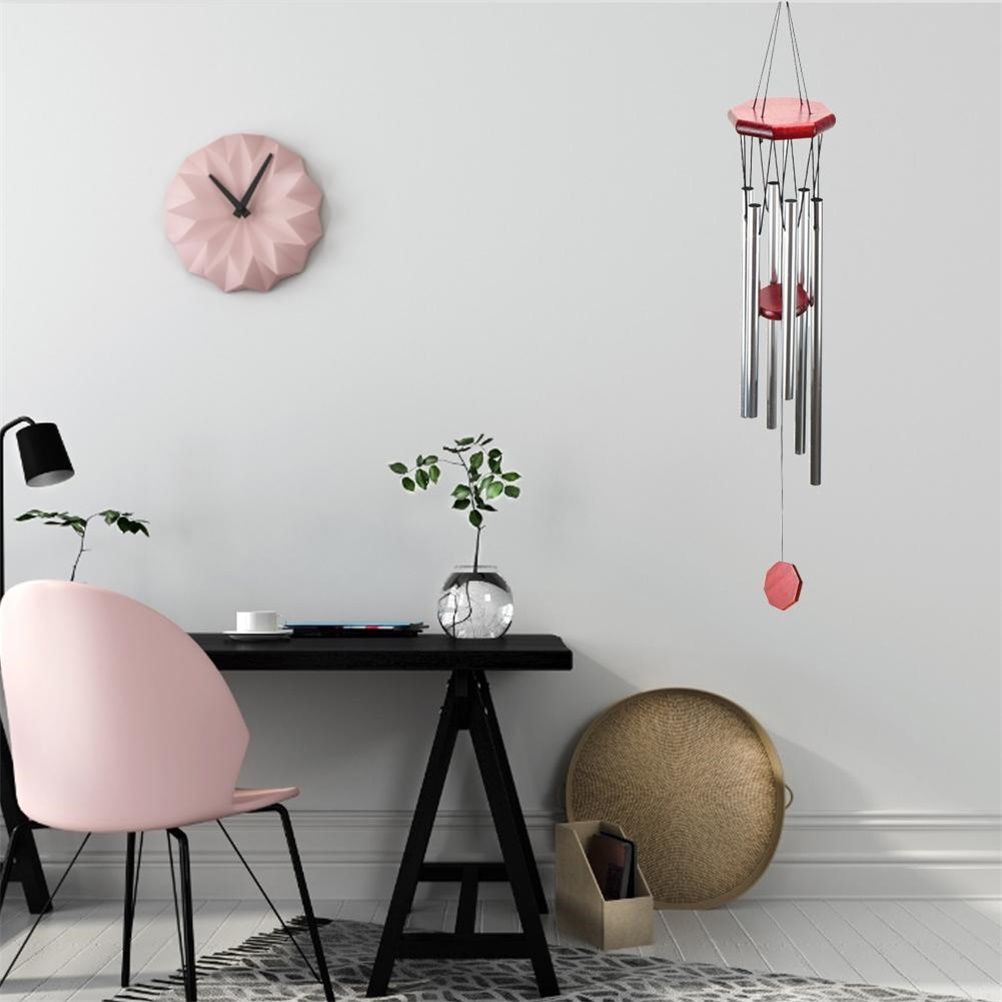 Outdoors Wind Chimes Garden Yard Ornament Home Decor Indoor Metal Hanging Wind view 2