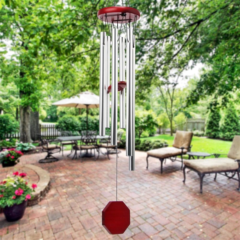 Outdoors Wind Chimes Garden Yard Ornament Home Decor Indoor Metal Hanging Wind view 6