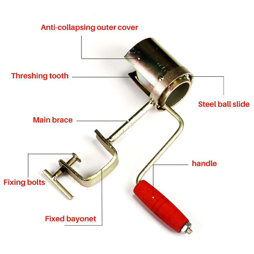 Mini Hand Corn Peeler Thresher Machine Kitchen Supplies Accessories Practical view 2
