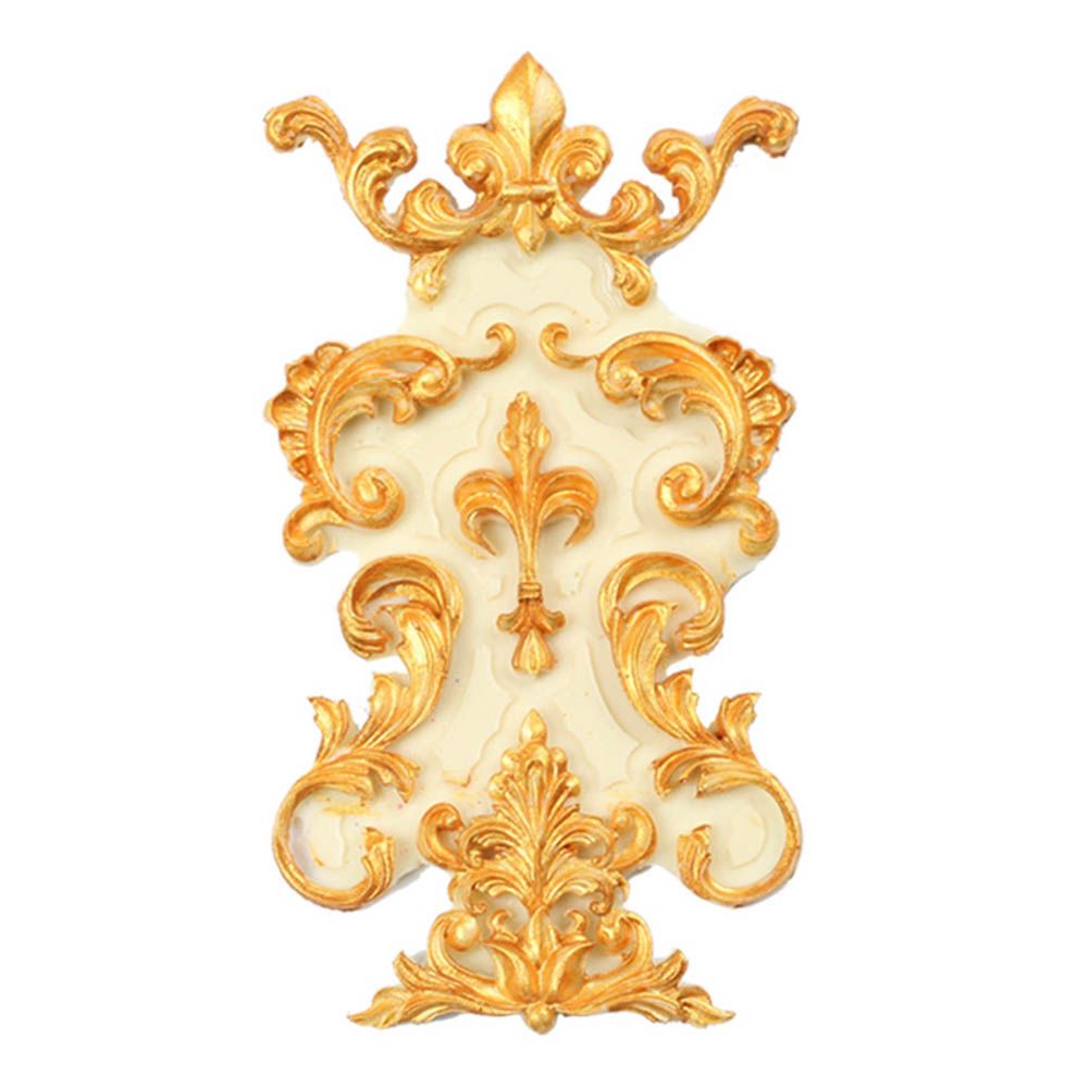 Lace Flower Border Mould Vintage Fondant Mold Silicone Cake Decorating Mould view 3