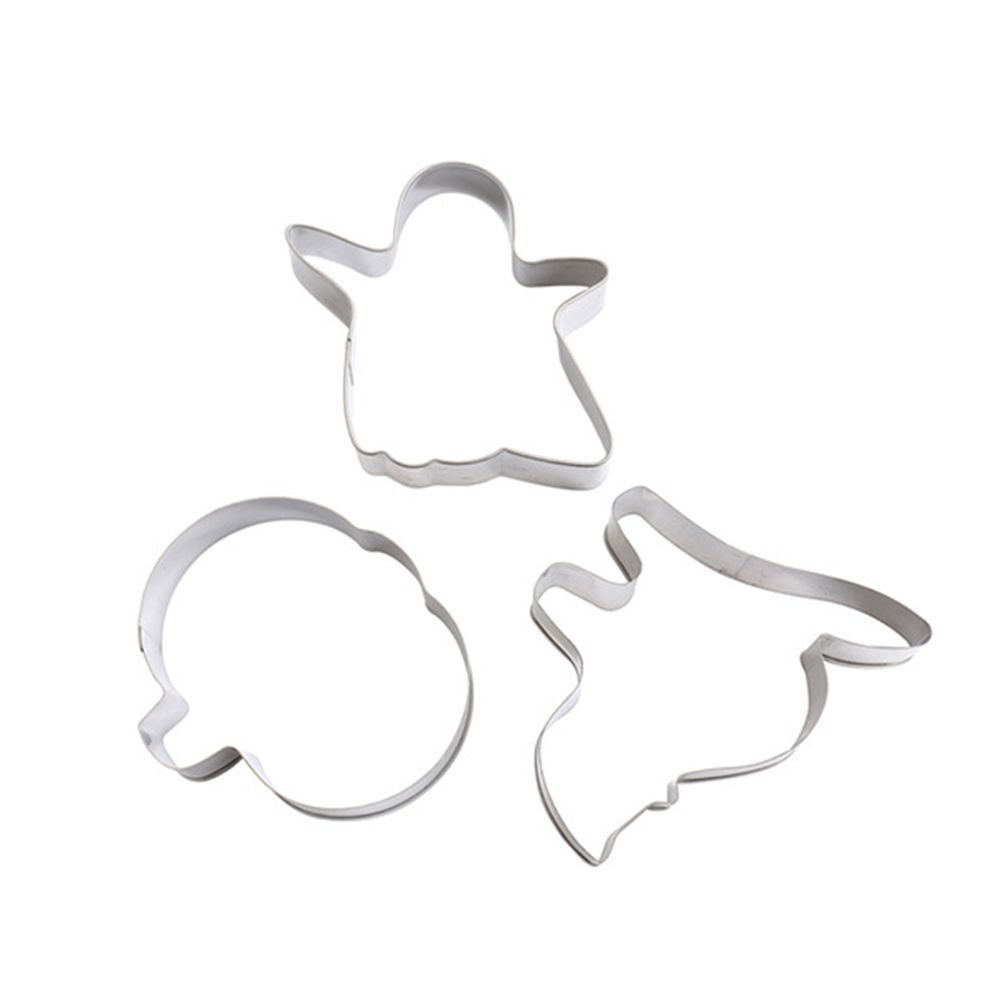 Halloween Cutter Molds Stainless Steel Cutters Cat Pumpkin Ghost Shaped view 4