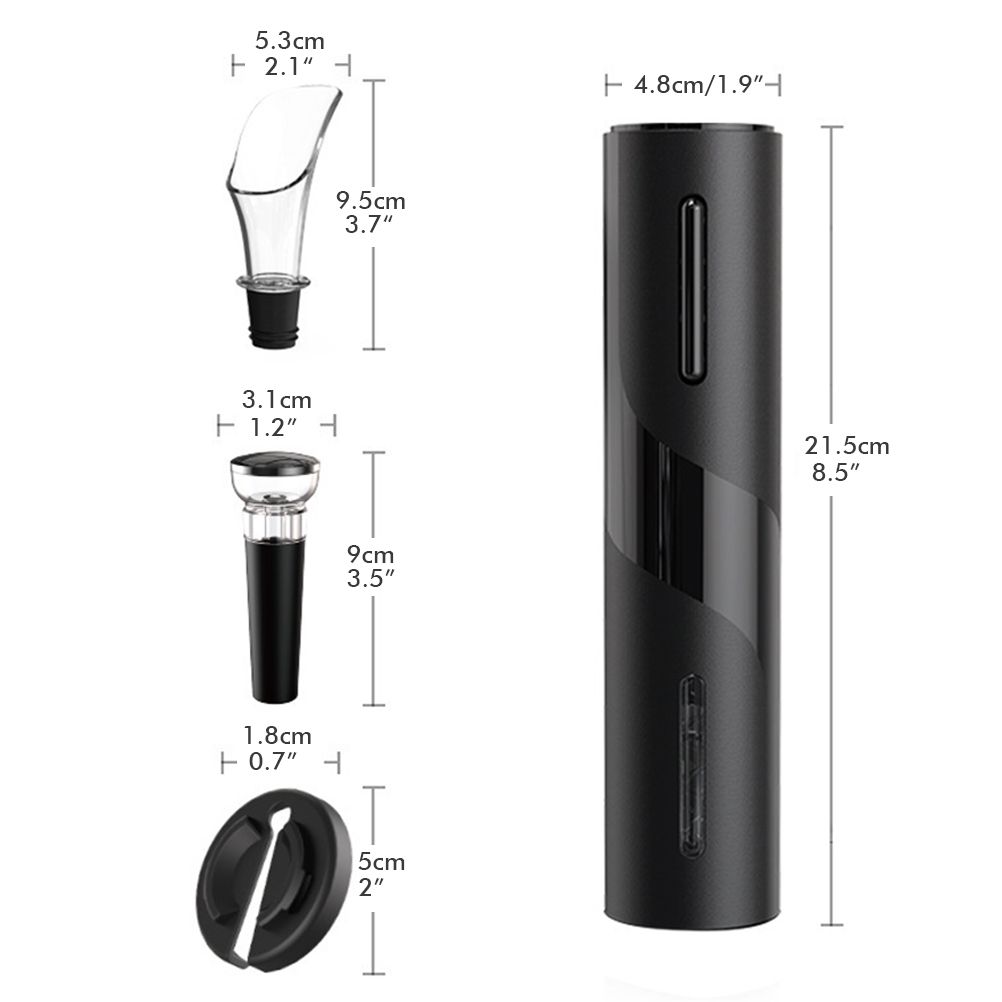 4 in 1 Wine Opener Set Electric Wine Opener Gift Set USB Charging Professional view 8